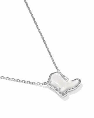 Kendra Scott Jewelry - Necklaces Drill Team Boot Silver Short Pendant