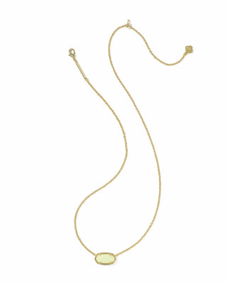 Kendra Scott Jewelry - Necklaces Elisa Gold Boo Short Pendant White Glow in the Dark