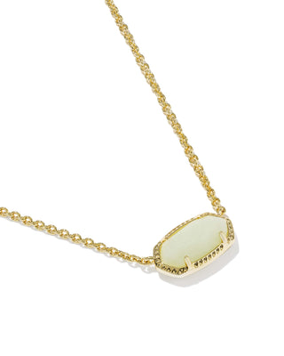 Kendra Scott Jewelry - Necklaces Elisa Gold Boo Short Pendant White Glow in the Dark