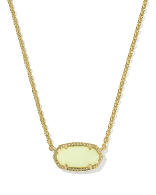 Kendra Scott Jewelry - Necklaces Elisa Gold Boo Short Pendant White Glow in the Dark