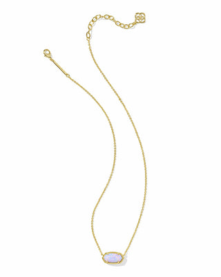 Kendra Scott Jewelry - Necklaces Elisa Gold Necklace Lilac Kyocera Opal
