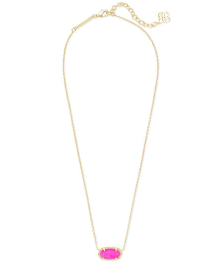 Kendra Scott Jewelry - Necklaces Elisa Gold Pendant Necklace Magenta