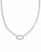 Kendra Scott Jewelry - Necklaces Elisa Silver Tennis Necklace