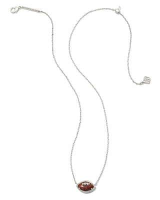 Kendra Scott Jewelry - Necklaces Football Short Pendant Necklace Silver