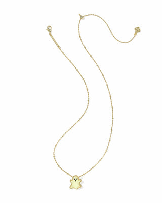 Kendra Scott Jewelry - Necklaces Ghost Gold Short Pendant Necklace White Glow in the Dark