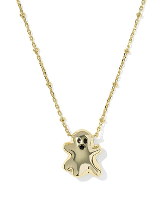 Kendra Scott Jewelry - Necklaces Ghost Gold Short Pendant Necklace White Glow in the Dark