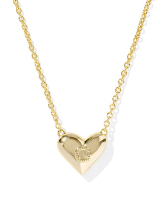 Kendra Scott Jewelry - Necklaces Heart Letter G Gold Ivory MOP Short Pendant Necklace