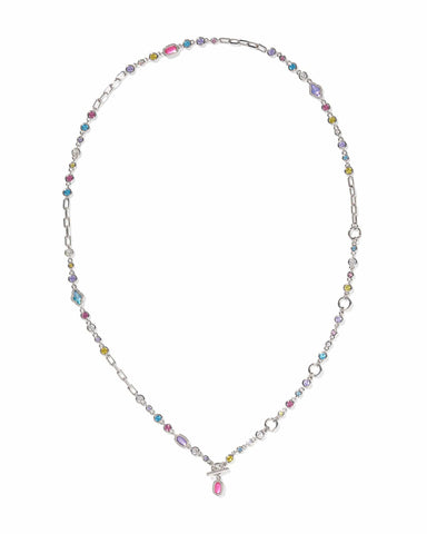 Kendra Scott Jewelry - Necklaces Mini Elisa & Abbie Silver Strand Necklace Multi Mix