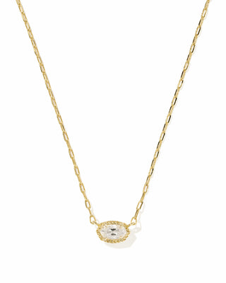 Kendra Scott Jewelry - Necklaces Mini Elisa Luxe Gold Short Pendant Necklace