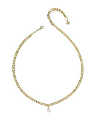 Kendra Scott Jewelry - Necklaces Oakland Pearl Gold Chain Necklace