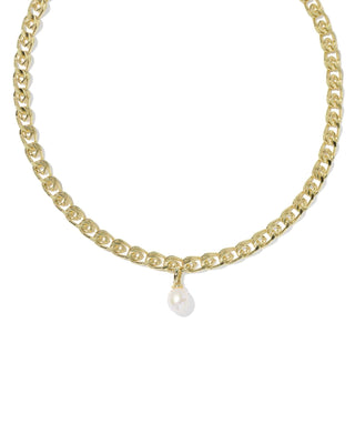 Kendra Scott Jewelry - Necklaces Oakland Pearl Gold Chain Necklace