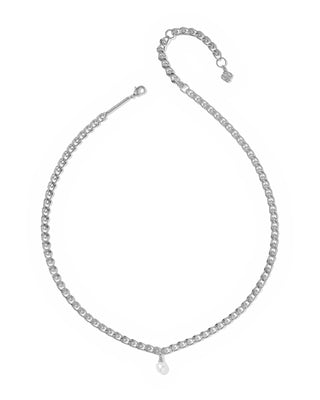 Kendra Scott Jewelry - Necklaces Oakland Pearl Silver Chain Necklace