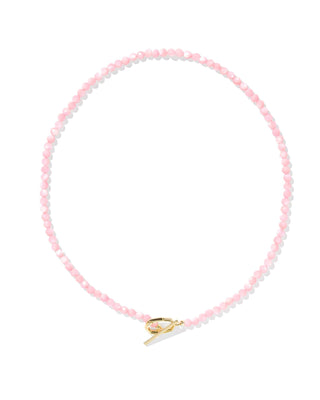 Kendra Scott Jewelry - Necklaces Sale Sylvia Gold Pink Chalcedony Strand Necklace