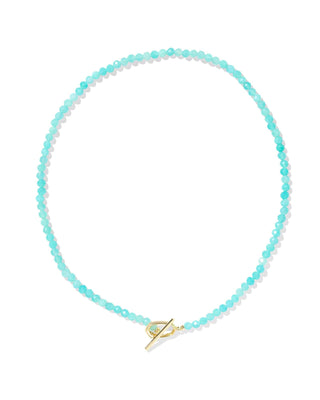 Kendra Scott Jewelry - Necklaces Sale Sylvia Gold Teal Amazonite Strand Necklace