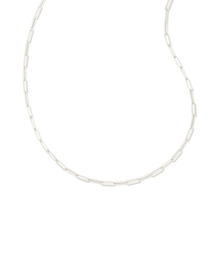 Kendra Scott Jewelry - Necklaces Silver Courtney Paperclip Necklace Gold or Silver