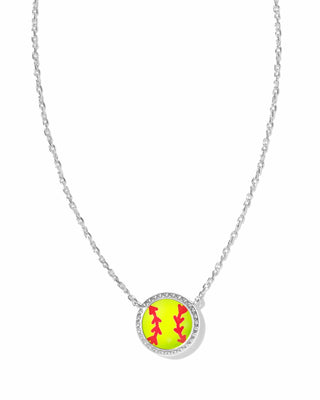 Kendra Scott Jewelry - Necklaces Softball Silver Short Pendant Necklace