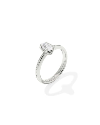 Kendra Scott Jewelry - Rings Mini Elyse Luxe Silver Band Ring