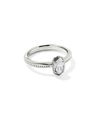 Kendra Scott Jewelry - Rings Mini Elyse Luxe Silver Band Ring