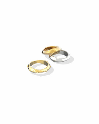 Kendra Scott Jewelry - Rings Oakland Mixed Metal Ring Set of 3