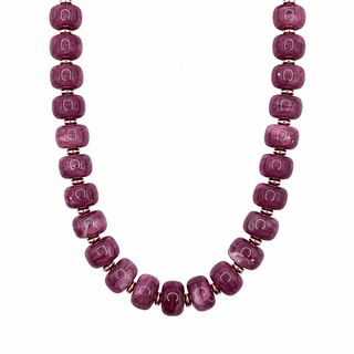 Kenze Penne, Inc. Jewelry - Necklaces Chunky Resin Necklace Purple