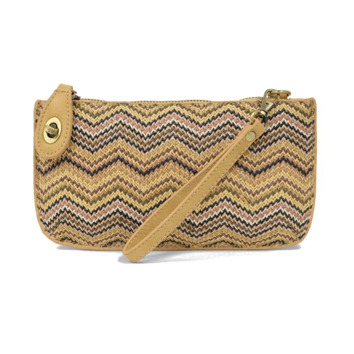 Crossbody or Wristlet Clutch - Straw More Colors
