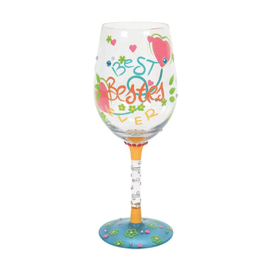 Lolita Glasses Home - Drinkware Lolita Wine Glass Best Besties Ever
