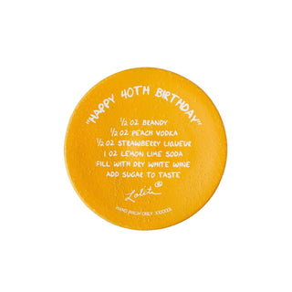 Lolita Glasses Home - Drinkware Lolita Wine Glass Happy 40th Birthday