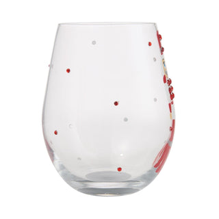 Lolita Glasses Home - Drinkware Red, White and Nutcracker Stemless Lolita Wine Glass