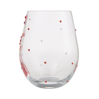 Lolita Glasses Home - Drinkware Red, White and Nutcracker Stemless Lolita Wine Glass