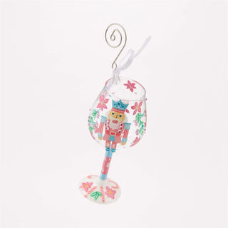 Lolita Glasses Home - Seasonal Nutcracker Delight Mini Wine Glass Ornament