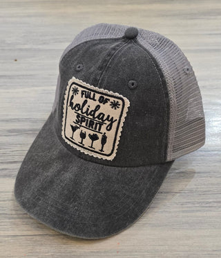 Lucky Girl Accessories - Hats Full of holiday Spirit Baseball Hat