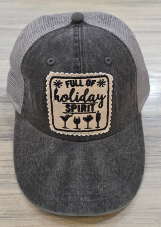 Lucky Girl Accessories - Hats Full of holiday Spirit Baseball Hat