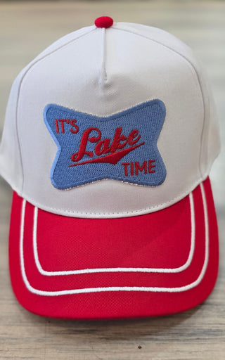 Lucky Girl Accessories - Hats It's Lake Time Baseball Hat