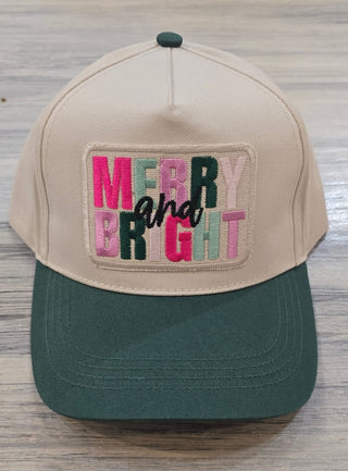 Lucky Girl Accessories - Hats Merry and Bright Baseball Hat