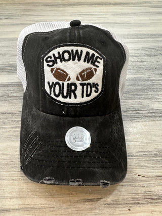 Lucky Girl Accessories - Hats Show me Your TD'S