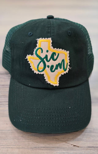 Lucky Girl Accessories - Hats Sic 'em Baseball Hat