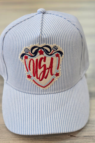 Lucky Girl Accessories - Hats USA Baseball Hat