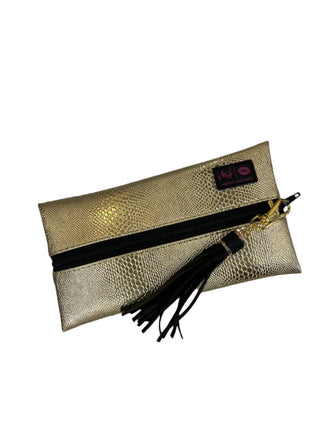 Makeup Junkie Bags Home - Travel Mini Makeup Junkie Bags Mini Gold