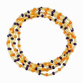 Meghan Browne Style Jewelry - Bracelets Orange & Blue Stretch Bracelets