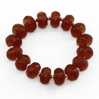 Meghan Browne Style Jewelry - Bracelets Tortoise Beaded Stretch Bracelet