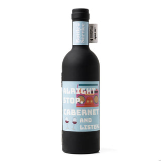 Modern Monkey Home - Drinkware Alright stop Cabernet and listen Bottle Service Wine Accessories Set