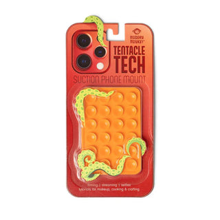 Modern Monkey Home - Phone Accessories Orange Tentacle Tech Suction Phone Mount 6 Colors