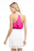 Naked Zebra Tops - Camisole Racer Back Satin Camisole Hot Pink