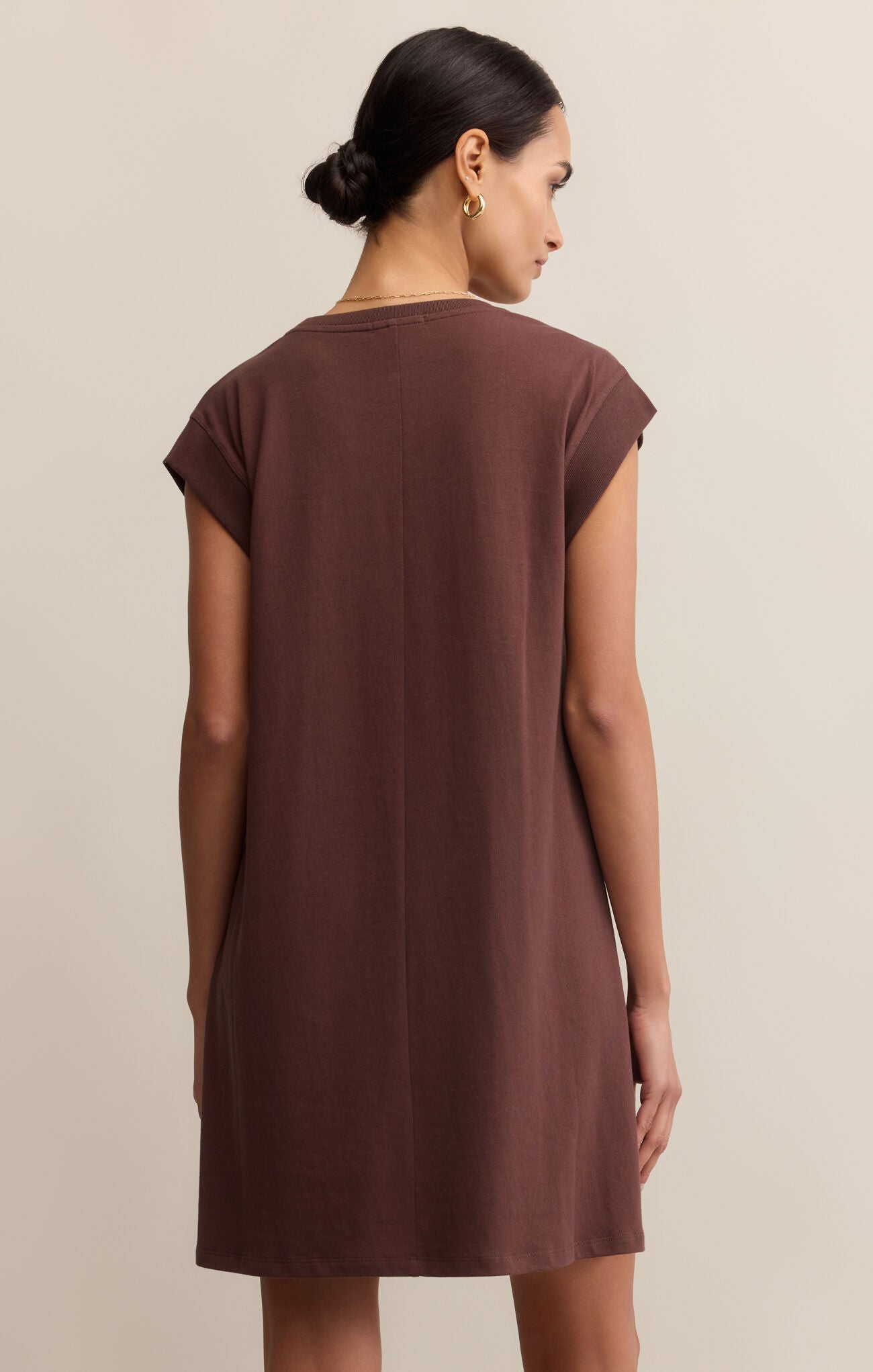 Sale Routine Shift Dress Sandalwood