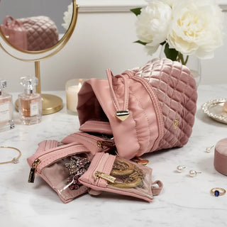 PurseN Home - Travel Ultra Jewelry Case Blush Velvet