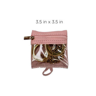 PurseN Home - Travel Ultra Jewelry Case Blush Velvet