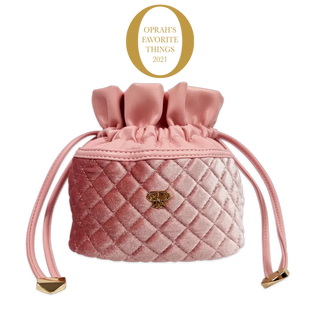 PurseN Home - Travel Ultra Jewelry Case Blush Velvet