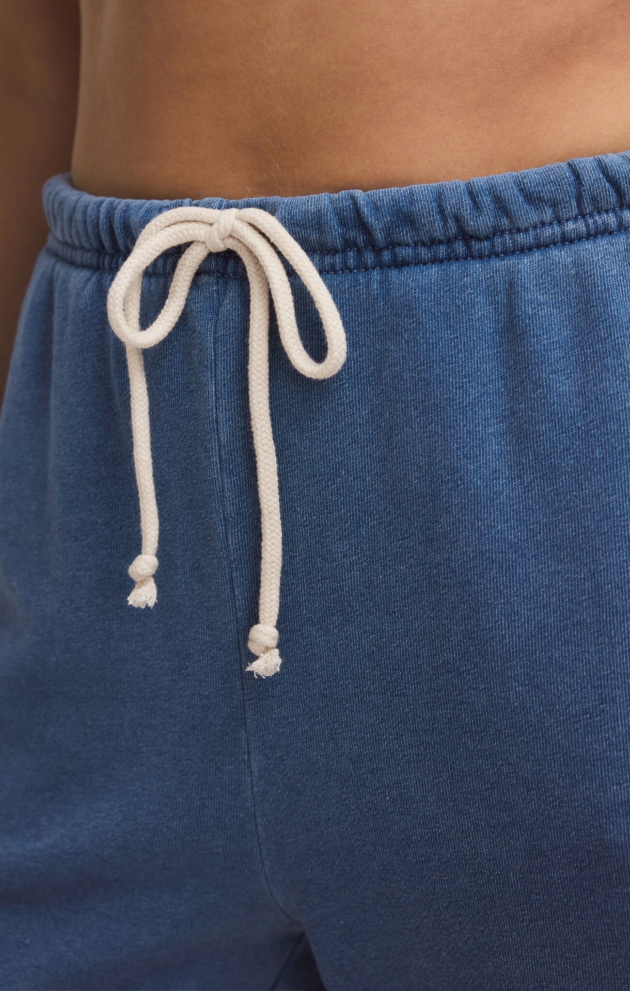 Downtown Knit Denim Jogger Calypso Blue Indigo