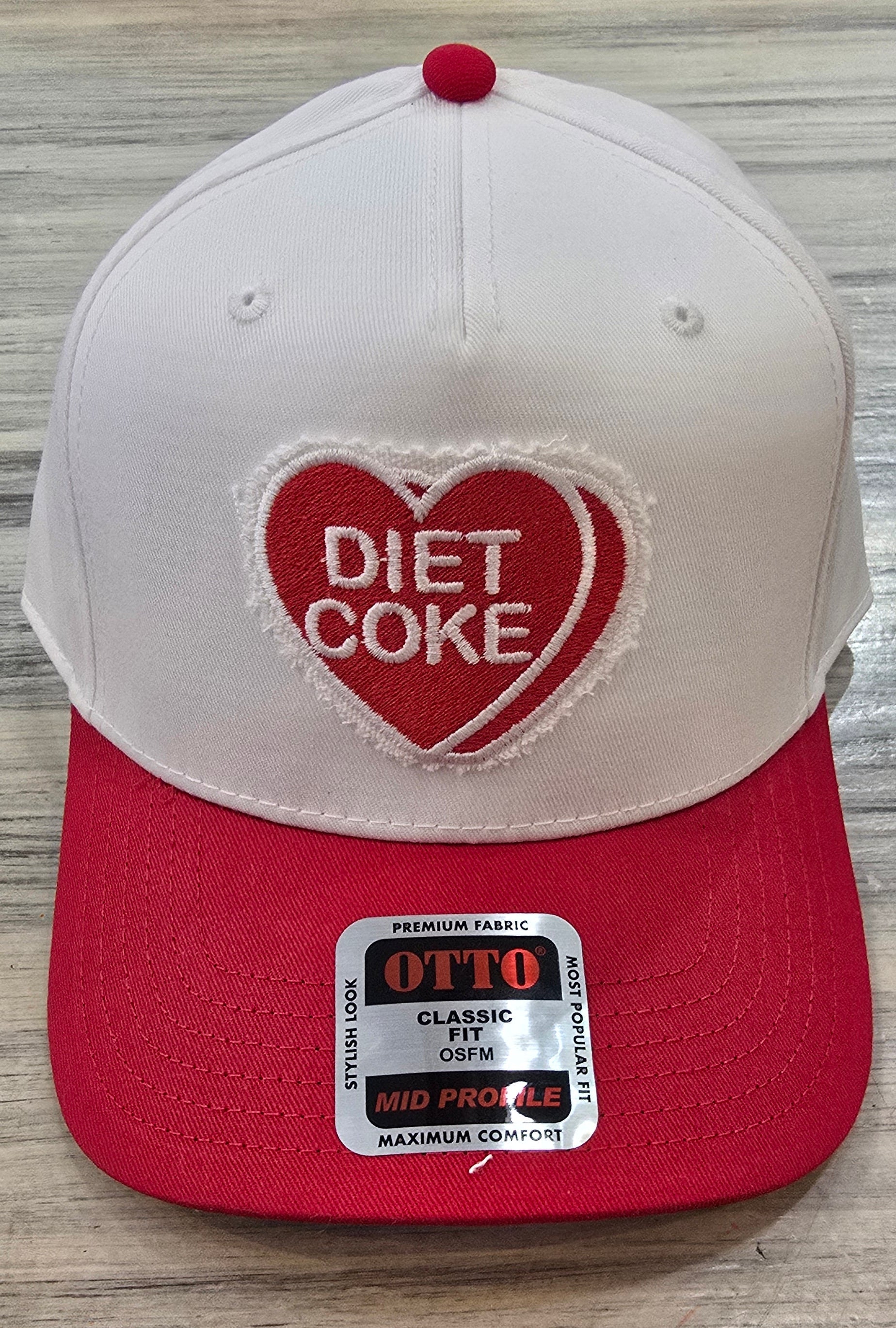 Diet Coke Heart Trucker Hat