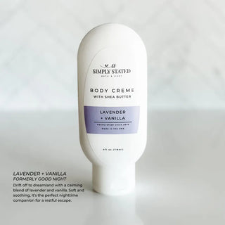 Simply Stated Bath & Body Home - Personal Care 4 oz Lotion  Lavender + Vanilla